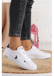 U.S. Polo Assn. Assn.Franco Wmn - White Women's Sports Shoes, Daily Walking