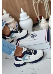 U.S. Polo Assn. US Polo TRACKY Women's Casual Sneakers101532673White/Blue