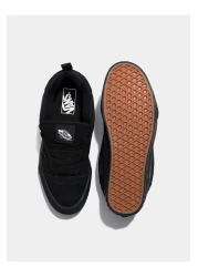 Vans Knu Skool Unisex Black Casual Shoes - Vn0009Qcbka1