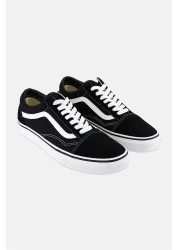 Vans Women Old Skool Lace Up Skate Shoes, Black