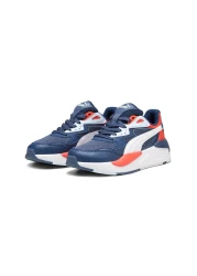 Puma X-Ray Speed Jr Inky Blue-PUMA White-Pers