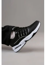 lord's ayakkabı Black-white Orthopedic-anatomical Sole Daily Walking Shoes