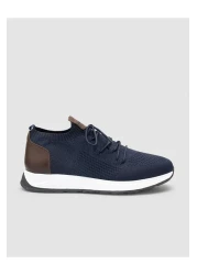 Cabani Knitwear Navy Blue Men's Napoli Sports Shoes
