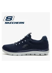 Skechers SUMMITS Men's Navy Blue Sports Shoes