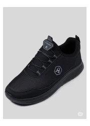 Ghattix Men's Laceless Lace-Looking Casual Sports Shoes