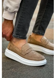 remss Robert RS615 Suede Mink Men's Loafer Shoes