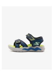 Skechers Erupters 4 Big Boy Lighted Sandals - Navy Blue 401670 L Nvbl