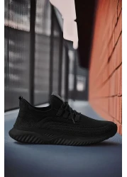 BIG KING Black Super Soft Knitwear Men's Sports Shoes