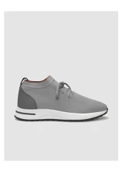 Cabani Knitwear Gray Lace-Up Men's Sports Shoes