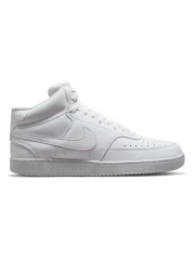 Nike Men's White Sneakers - Court Vision Mid NN, DN3577-100