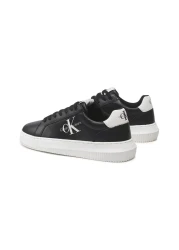 Calvin Klein Calvin Klein Men Black & Bright White Chunky Cupsole Mono Sneakers