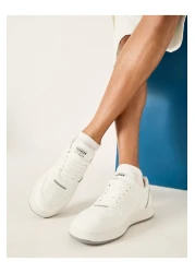 Styli Panelled Lace-Up Sneakers