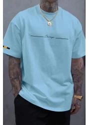 cc collection Causage Printed Men's Oversize T-Shirt