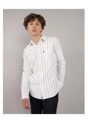 American Eagle Ae Everyday Striped Oxford Button-up Shirt