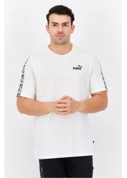 Puma Men Sportswear Fit Short Sleeves Outdoor T-shirt, White