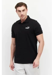Puma Men Sportswear Fit Embroidered Logo Outdoor Polo Shirts, Black/white