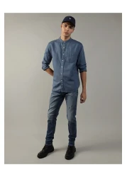 American Eagle Navy Blue Men's Shirt U-1152-2369