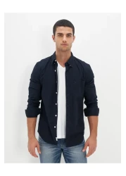 American Eagle Navy Blue Men's Shirt U-5153-2232