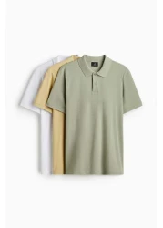 H&M 3-pack Regular Fit polo shirts
