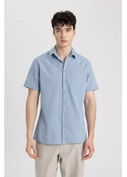 Defacto Short Sleeve Slim Fit Shirt - R1706az24sm