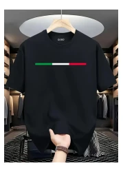 qubo sportswear & company Qubo Unisex Oversize Printed Cotton Crew Neck Short Sleeve Black T-Shirt