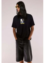 H&M Loose Fit Printed T-shirt