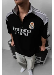 KUN SPORTSWEAR تي شيرت ريترو أسطورة الحنين مقاس كبير للجنسين