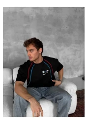 KUN SPORTSWEAR Unisex Oversize Motosport Bias T-Shirt