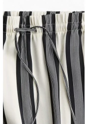 H&M Wide drawstring trousers