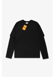 UKHWD SUPPLY Men's Skate T-Shirt - Long Sleeve, Uk1302Sysy