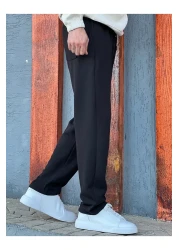 ElitWear New Season Comfortable Fit Stretchy Fabric Baggy Jogger Pants with Elastic Waist