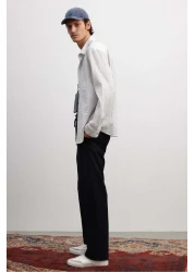 H&M Relaxed Fit Seersucker trousers