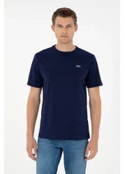 U.S. Polo Assn. Navy Blue Men's Basic T-Shirt -50284640-VR033