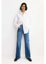 H&M Wide High Jeans