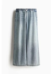 H&M Denim pull-on trousers