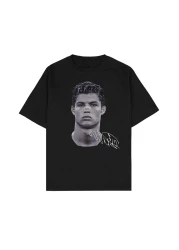SVART WEAR تي شيرت كريستيانو CR7 مطبوع كبير الحجم للجنسين