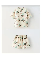 Manj Baby SUMMER Owersize 100% Cotton Bottom and Top Set