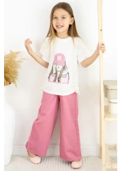 Çocuksan Baby&Kids Wear Girl Printed Waiter Girl Child Set