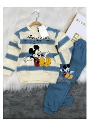 MİLANO KİDS 100% Cotton SEasonal Tracksuit SEt for ChildrEn