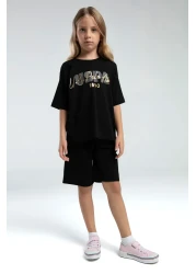 U.S. Polo Assn. U.S. Polo Assn. Girl's Black Bermuda Suit