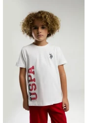 U.S. Polo Assn. U.S. Polo Assn. Boy's White Bermuda Set