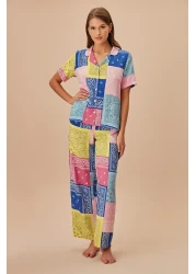 Suwen Patch Masculine Pajama Set