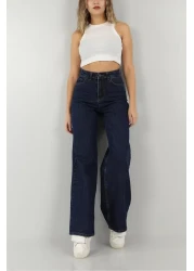 BROSERER Olivia Denim Palazzo Jeans - Loose Leg