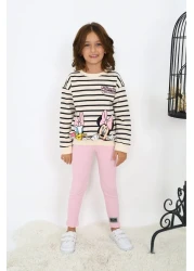 KETBaby Girl's Ribbed Tights Set