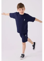 U.S. Polo Assn. Us Polo Assn Boy Navy Blue Bermuda Suit