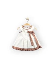 cici Baby Brand Wilton Pattern Ribbon Girl Dress Girl 1-5 Years