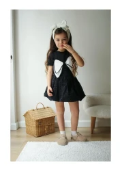 My Kids Wear طقم علوي وسفلي منقوش للفتيات