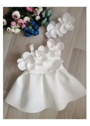 Kokosh kidss فستان الفتيات اللؤلؤي الأوركيد (يناسب عمر 2 سنة، مقاس 2-4 سنوات)