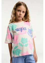 U.S. Polo Assn. U.S. Polo Assn. Girl's Orange Bermuda Suit