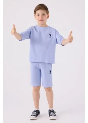 U.S. Polo Assn. Boy's Blue Bermuda Suit